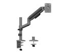 STANDARD Pole-Mounted Monitor Arm, Mechanical Spring, 17–32 inch, max. 10 kg, black