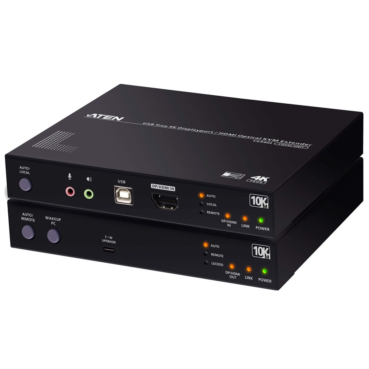 ATEN CE990 USB True 4K DisplayPort/HDMI optische KVM-extender