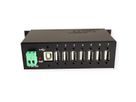 EXSYS EX-1177HMV USB 2.0 metalen 7-poorts hub