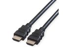 VALUE HDMI 8K (7680 x 4320) Ultra HD Cable + Ethernet, M/M, black, 1 m