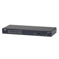 ATEN KH1516A KVM Switch, VGA, PS/2-USB over Kat 5, 16-Poorts