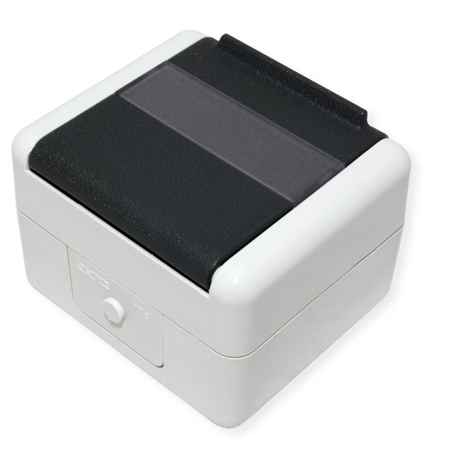 TELEGÄRTNER hous AP IP44, incl. mounting plate for 1x AMJ