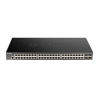 D-Link DGS-1250-52X Gigabit Switch 52-Poorts Smart Beheerd 4x 10G