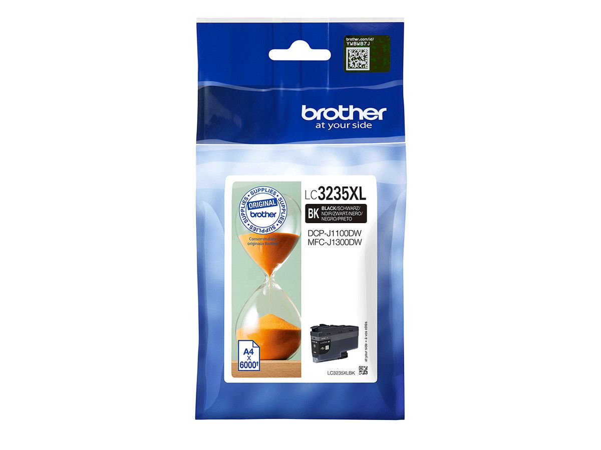 Brother LC3235XLBK inktcartridge 1 stuk(s) Origineel Zwart