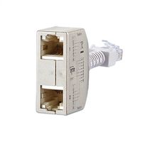 METZ CONNECT Cable Sharing Adapter pnp1, Telefoon/Telefoon, 2 St.