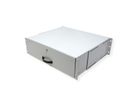 ROLINE 19-inch keyboard drawer 3 U, 400 T lockable grey