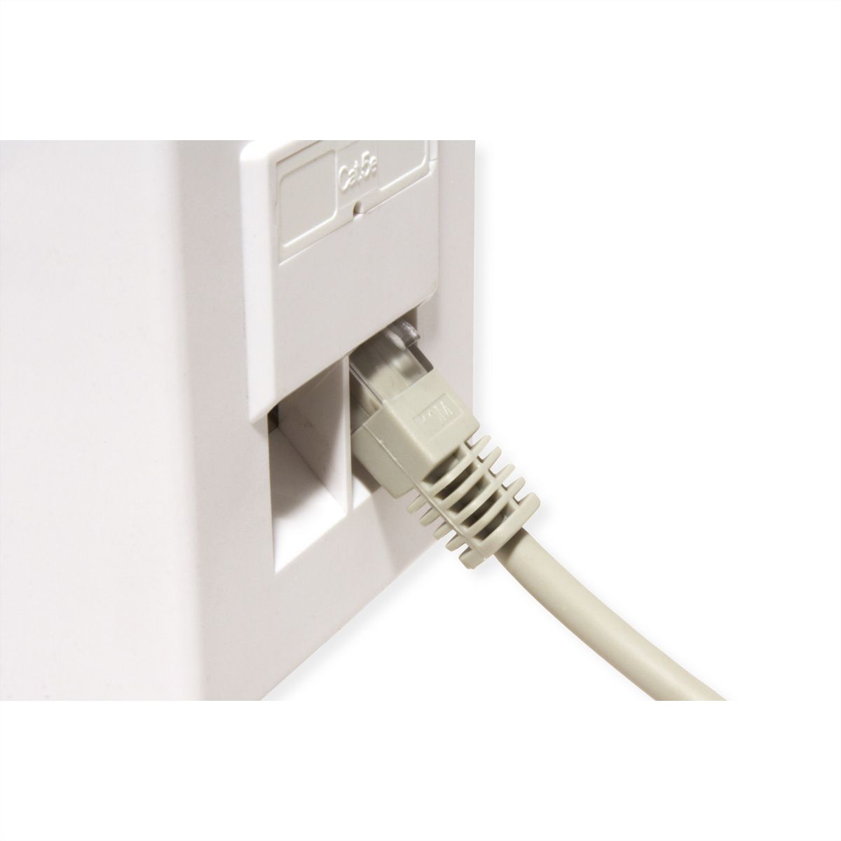 STANDARD UTP-Patchkabel Cat.5e (Klasse D), beige, 10 m