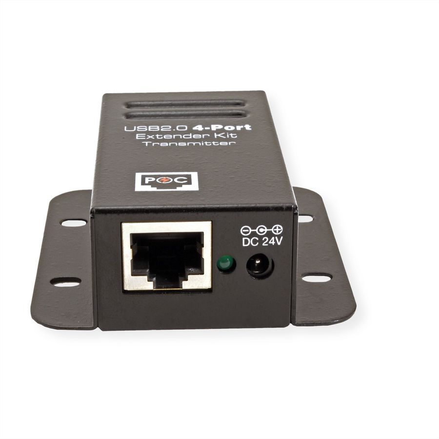 ROLINE USB 2.0 verlenging via RJ45, 4x USB, max. 50m