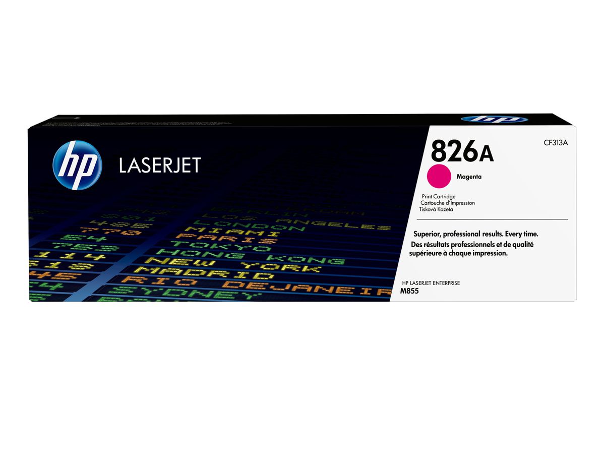 HP 826A originele magenta LaserJet tonercartridge
