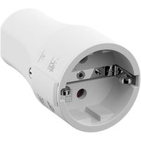 BACHMANN mounting coupling white, CEE 7/3 2-pole with earthing contact