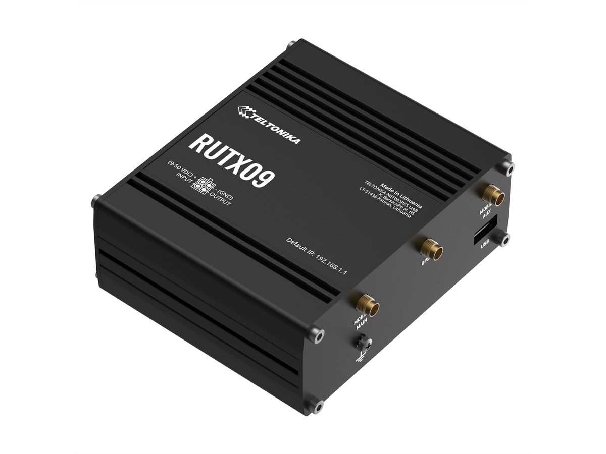 TELTONIKA RUTX09 Industriële LTE/4G-router