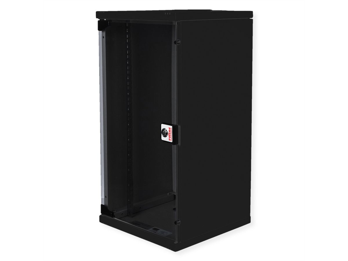 ROLINE 10-inch wandbehuizing 12 U, 312x300 BxD zwart