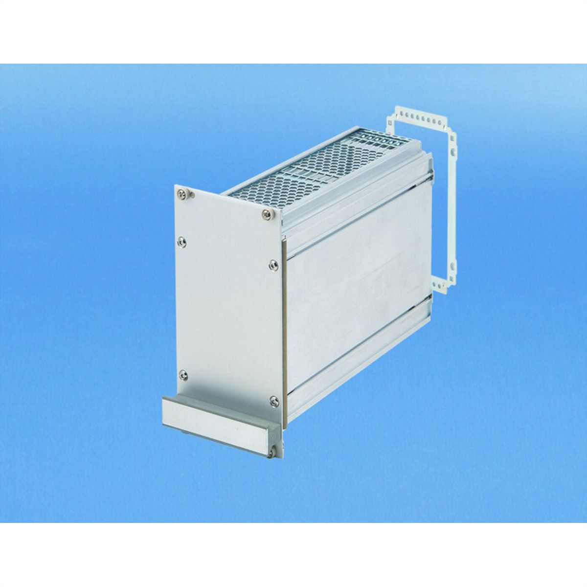 SCHROFF Insteekeenheid met frame PRO-Set, Afgeschermd, geperforeerd, meerdere aansluitingen, 3 HE 10 HE, 167 mm