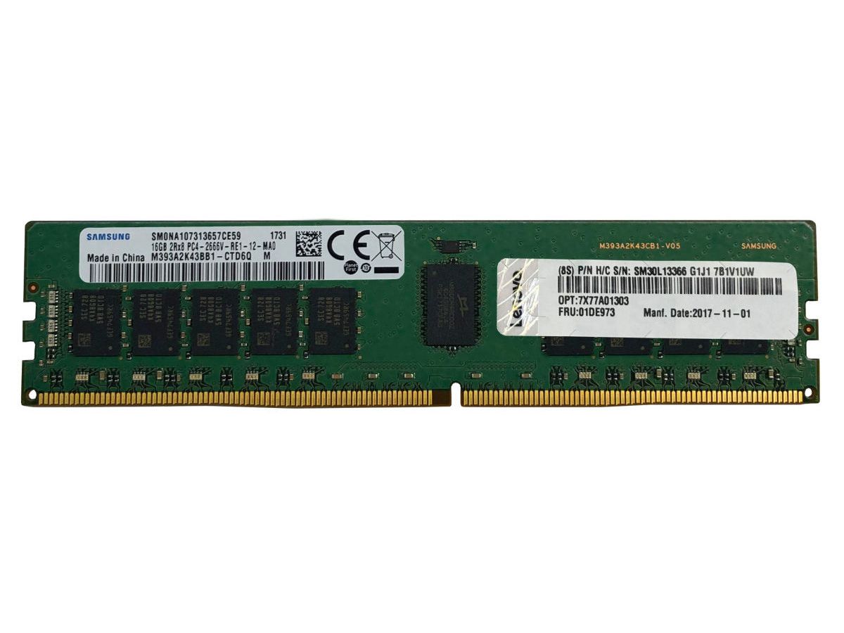 Lenovo 4X77A77495 memory module 16 GB 1 x 16 GB DDR4 3200 MHz ECC