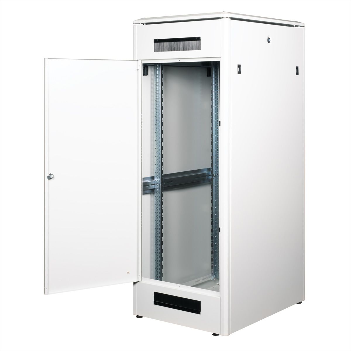 ROLINE 19-inch netwerkkast Pro 32 U, 600x800 BxD Glazen deur grijs