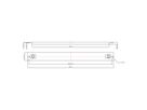 ROLINE 19" Blank Panel, Snap-in, 1U, Metal, black