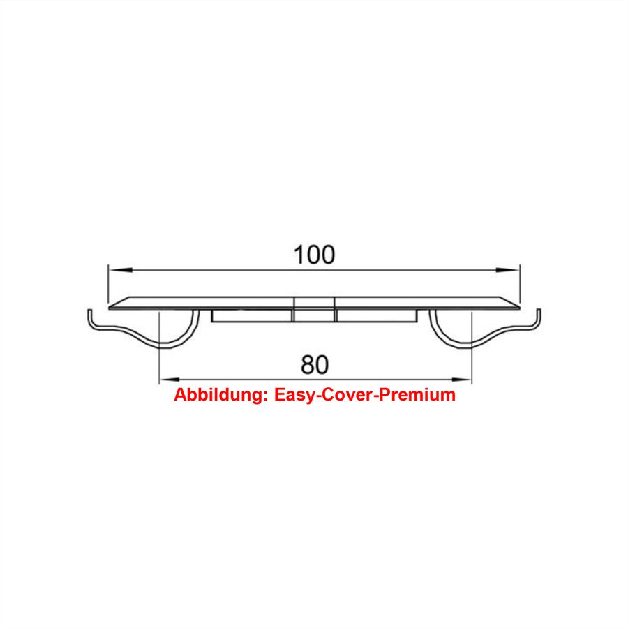 BACHMANN Easy-Cover-Premium zwart