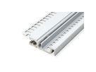 SCHROFF horizontale rail, voorzijde, type H-LD, zwaar, lange lip, voor IEEE toepassing, 63 PK