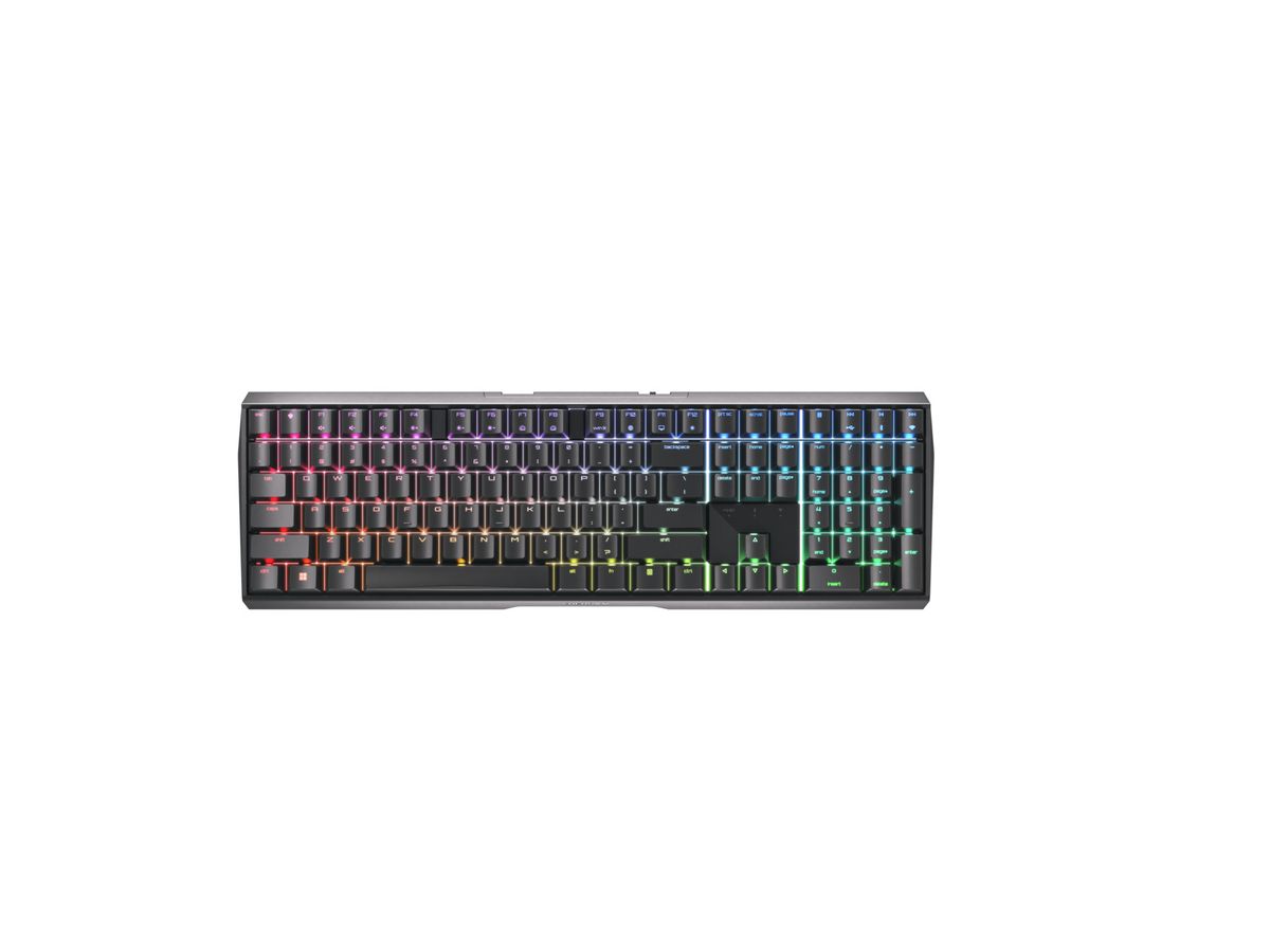 CHERRY MX 3.0S Wireless RGB keyboard RF Wireless + Bluetooth QWERTY English Black