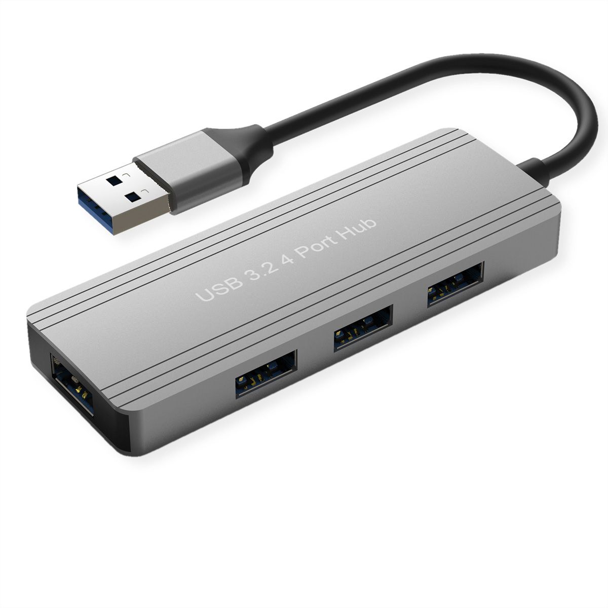 VALUE USB 3.2 Gen 1 Hub, 4-voudig, USB-A aansluitkabel