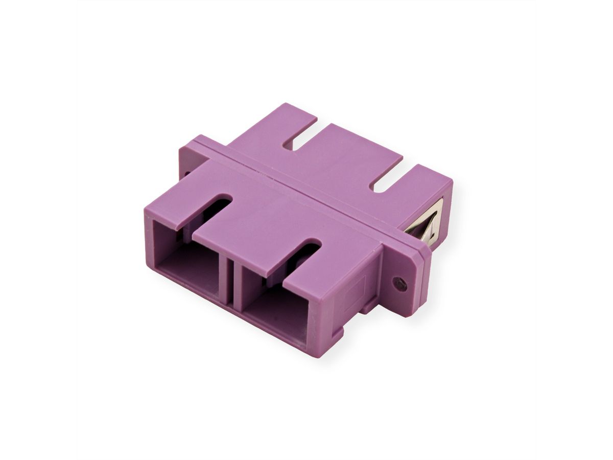 VALUE Fibre Optic Adapter SC/SC Duplex, OM4, PB