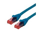 ROLINE UTP Cable Cat.6 Component Level, LSOH, blue, 0.3 m