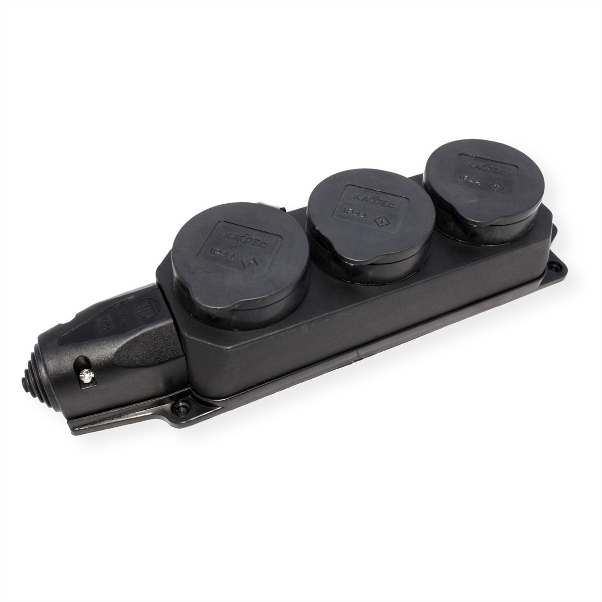 BACHMANN distributor socket outlet 3xCEE7/3, 3x earthing contact IP44