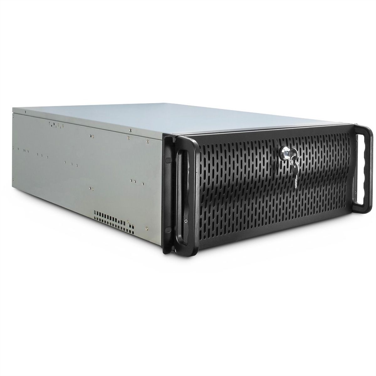 19" serverbehuizing, 4HE, lange versie, IPC 4U-4129L, zwart