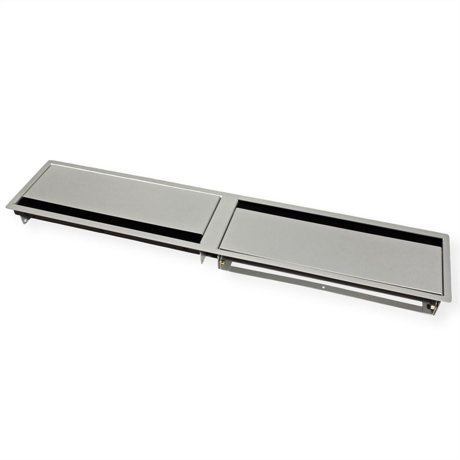 BACHMANN CONI DUO inbouwframe 2 x groot, grijs