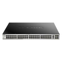 D-Link DGS-3130-54S/E 54-Poorts Switch, Layer 3 Glasvezel Gigabit Stack (SI)