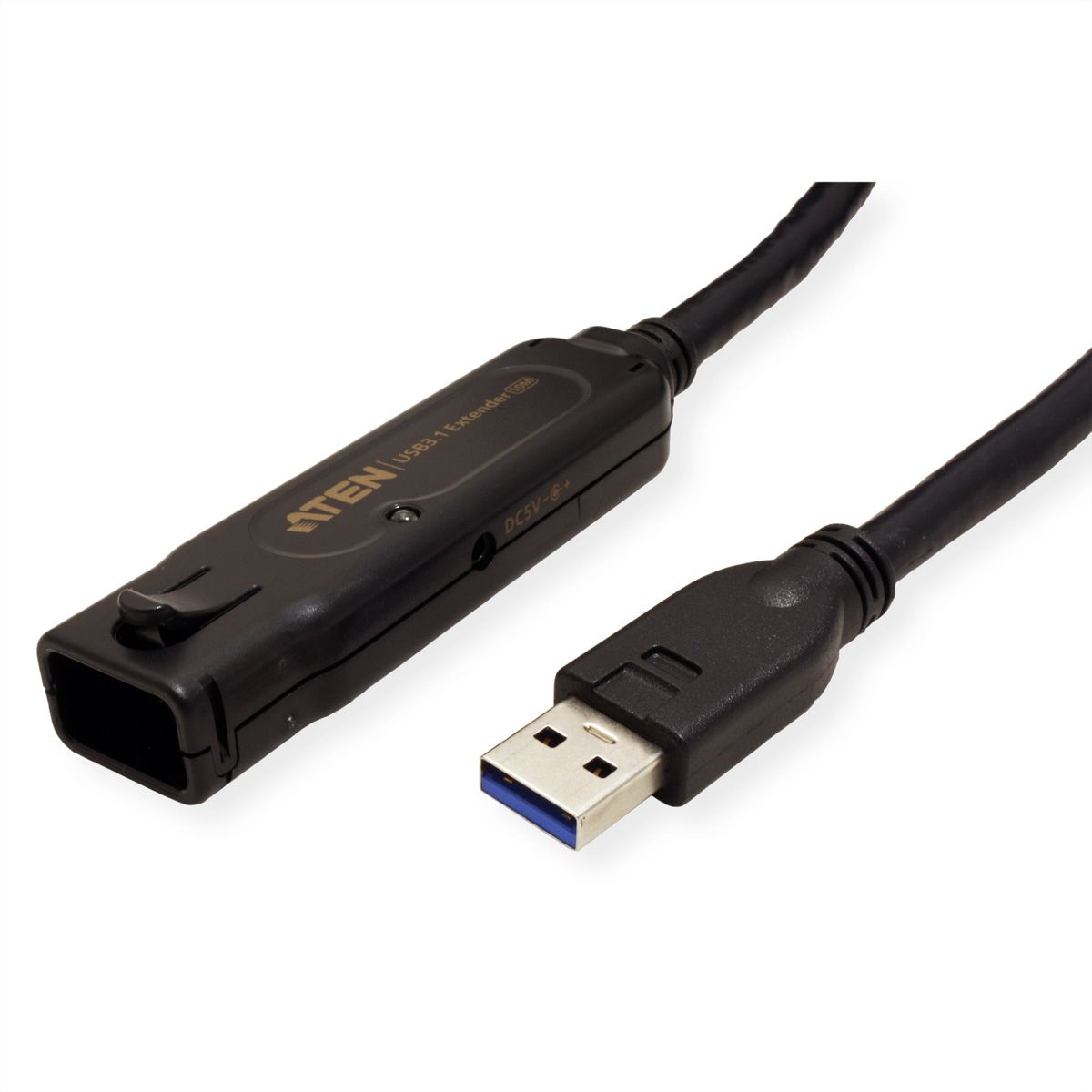 ATEN UE3310 USB 3.1 Gen 1 Verlängerungskabel, schwarz, 10 m
