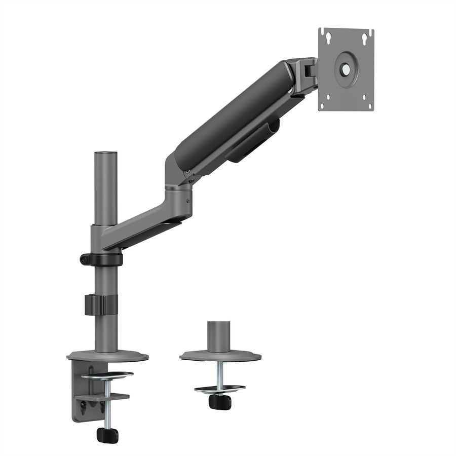 STANDARD Pole-Mounted Monitor Arm, Mechanical Spring, 17–32 inch, max. 10 kg, black