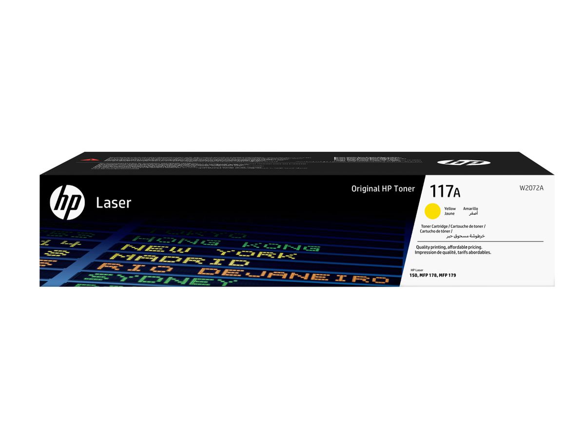 HP 117A originele gele lasertonercartridge