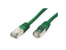 VALUE Patchkabel Cat.6 (Class E) S/FTP (PiMF), groen, 10 m