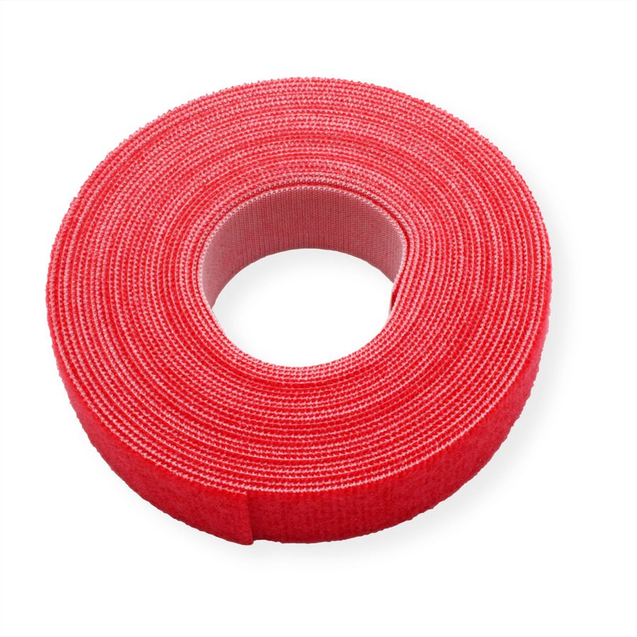 VELCRO® ONE-WRAP® Klittenband ongeperforeerd, 20mm, rood, 5 m