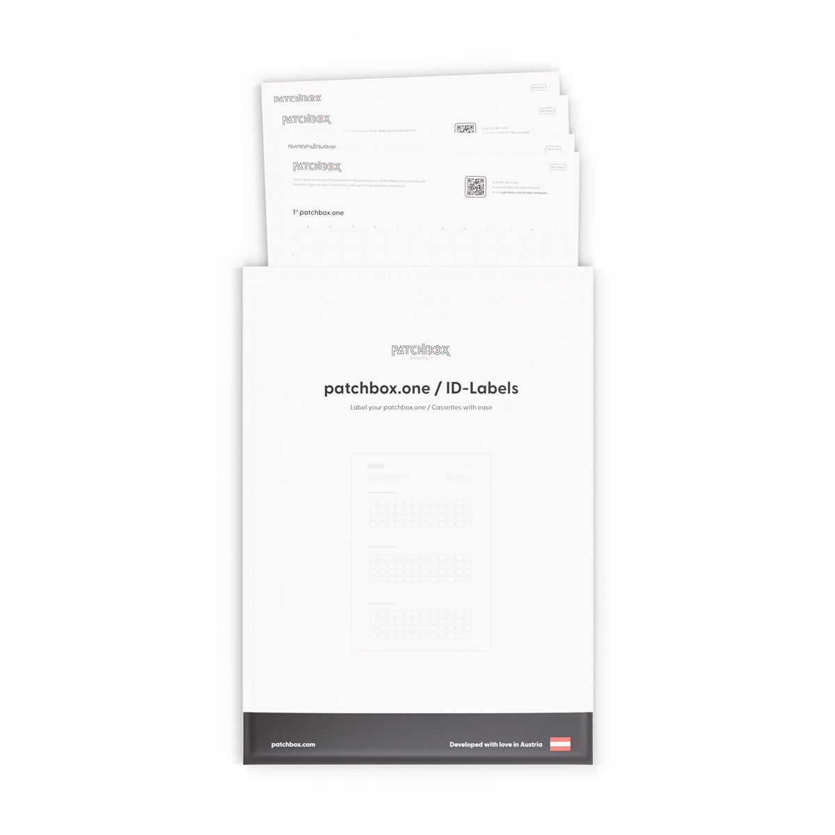 patchbox.one ID-labels 432 bedrukbare stickers