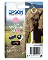 Epson Elephant Singlepack Light Magenta 24XL Claria Photo HD Ink