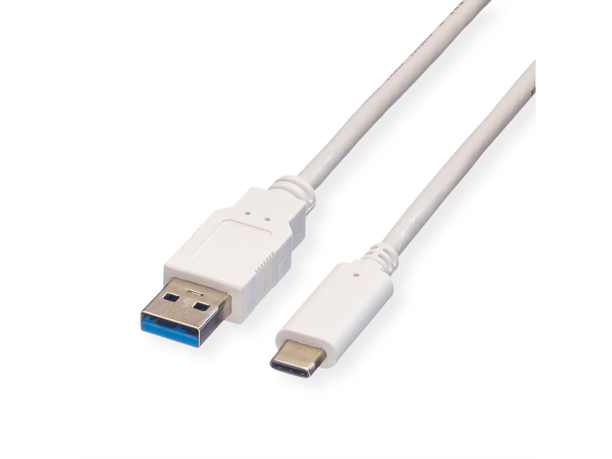 VALUE USB 3.2 Gen 1 Cable, A-C, M/M, 1 m