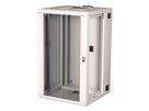 ROLINE 19-inch wall-mounted housing Pro 20 U, 600x600 WxD two-part swivelling grey