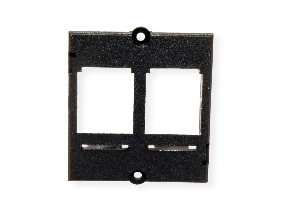 BACHMANN custom module frame 2x Keystone, black