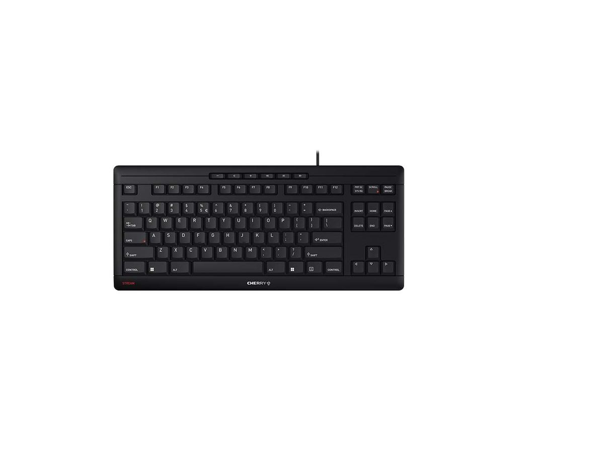 CHERRY STREAM TKL keyboard USB QWERTY English Black