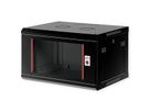 ROLINE 19" Wall Cabinet Basic Plus 6U, 600x450 BxT black