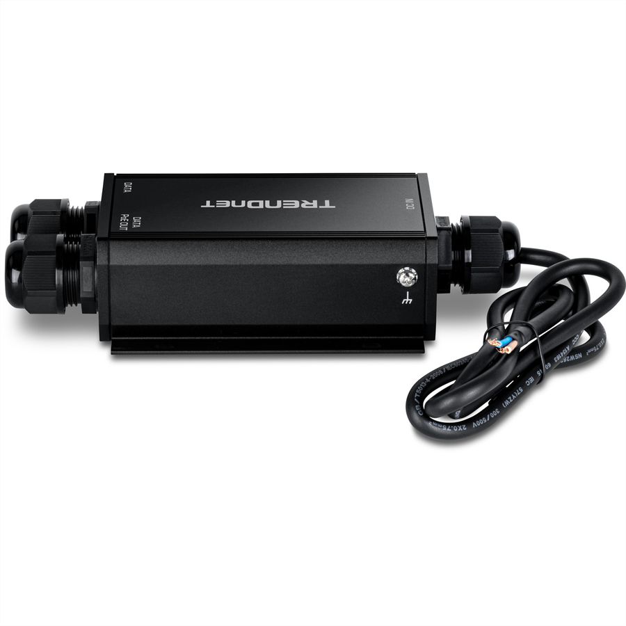 TRENDnet TI-O119GI Outdoor IP67 Gigabit PoE++ Injector (24 – 57V)