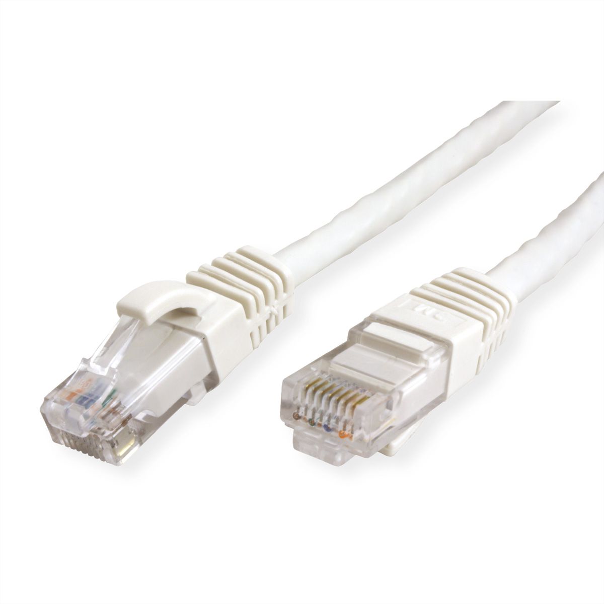 VALUE Patchkabel Kat.6A (Class EA) UTP, wit, 0,3 m