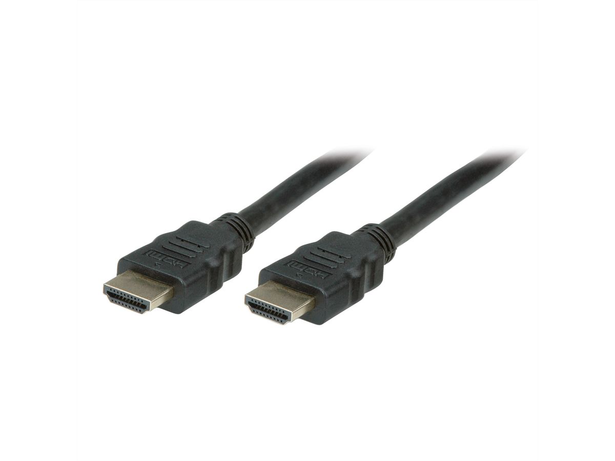STANDARD HDMI Ultra HD Cable + Ethernet, M/M, black, 3 m