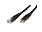 ROLINE UTP Patch Cord, Cat.6 (Class E), black, 1 m