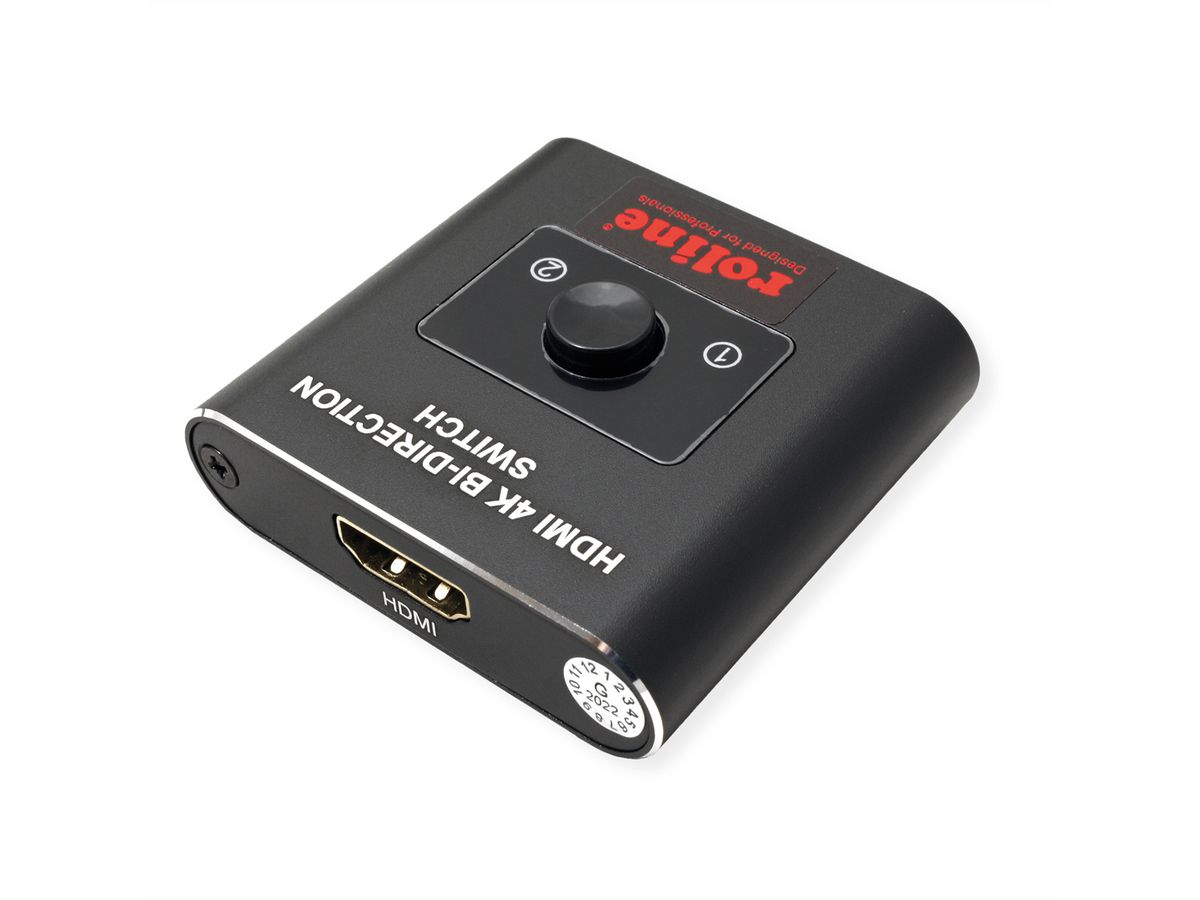 ROLINE Bi-Directional HDMI Switch 4K60, 2x