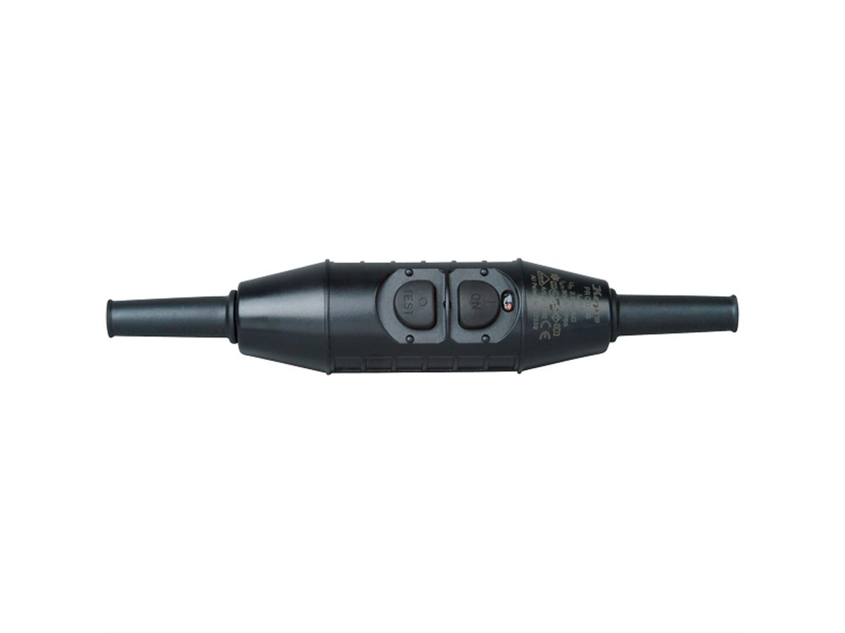 BACHMANN PRCD-S 230 V, 16 A, 30 mA, Personal circuit breaker black, IP55