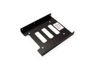 ROLINE HDD/SSD Mounting Adapter, 3.5 inch frame for 1x 2.5 inch HDD/SSD, metal, black