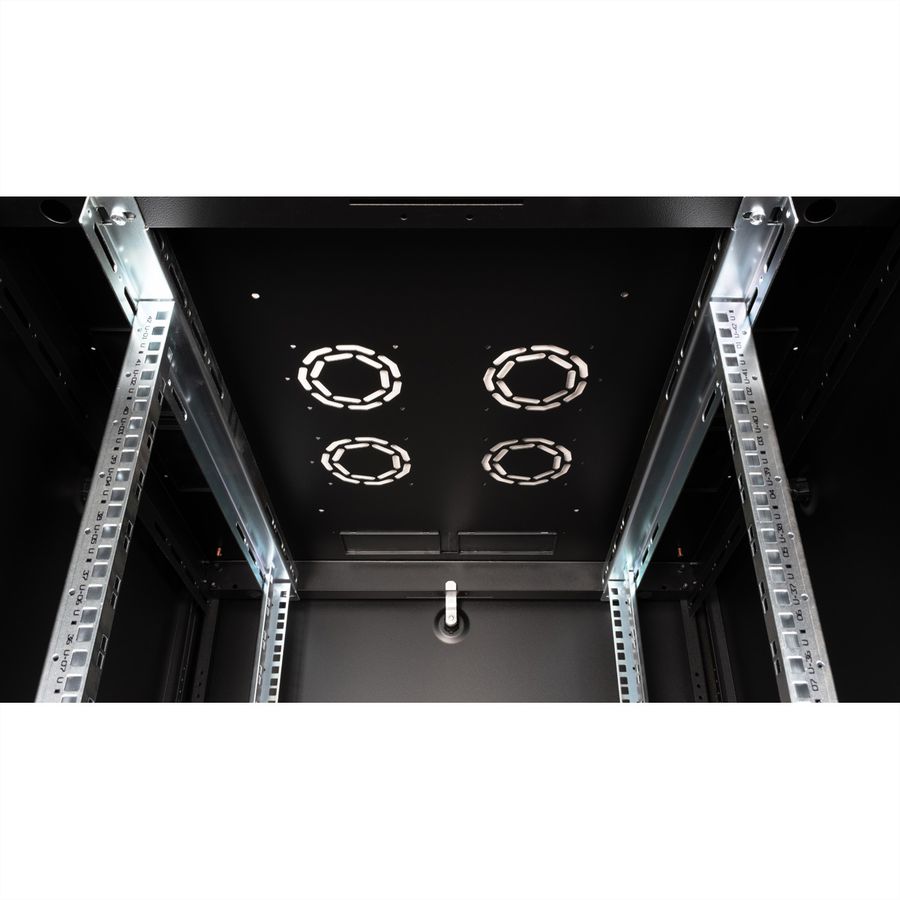 ROLINE 19-inch Network Cabinet Basic 42U, 800x800 WxD glass door black